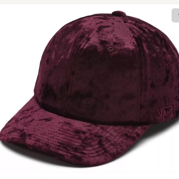 1 Left NWT Vans Velvet Crush Glazier Baseball Cap - Picture 2 of 8